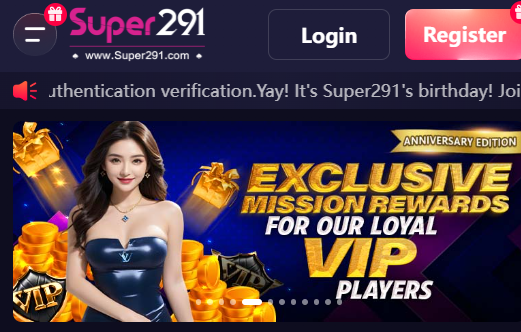 The Super291 app’s famed login